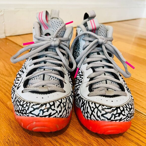 Nike Air Foamposite Pro PRM Elephant Print size 7 616750-002 OG Worn Once - Picture 8 of 16